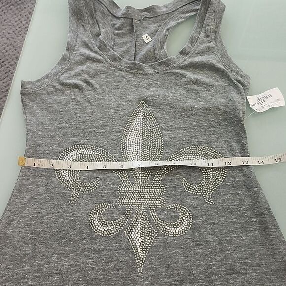 Opium Society Crystal Fleur De Lis Rhinestone Embellished Maxi Dress Brand New - Picture 7 of 9